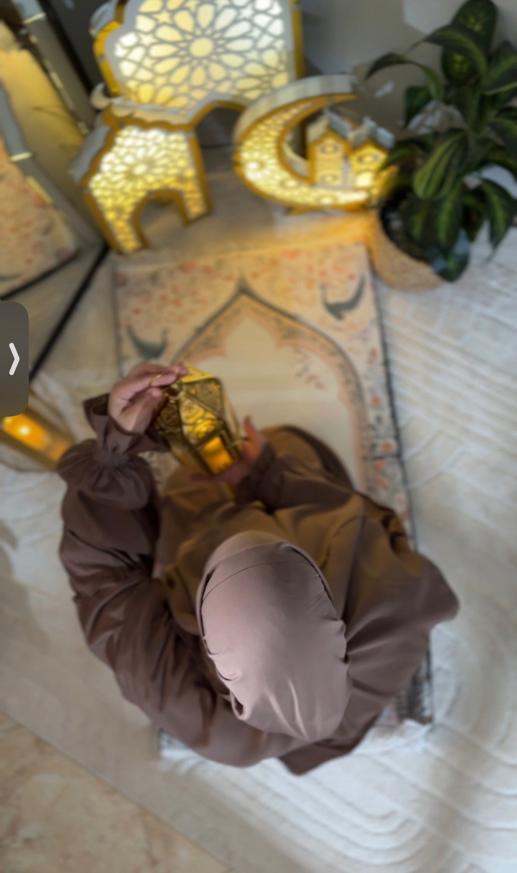 مصليات مطبوعة كحلي (Code : 01)